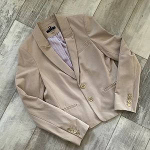 NWOT Tommy Hilfiger Blazer, Cream with Gold Buttons and Silk Lined Interior